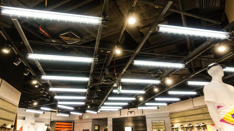 Replacing Fluorescent Fixtures in a Commercial Space