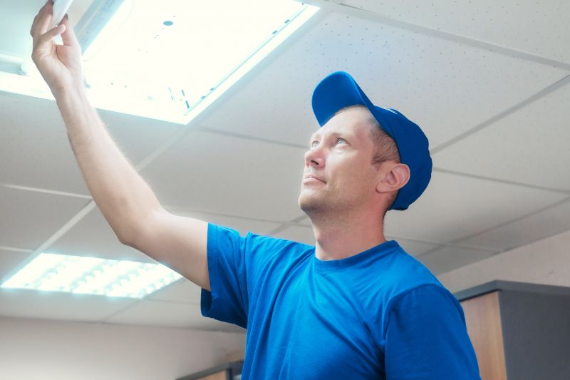 Fluorescent Light Replacement Process