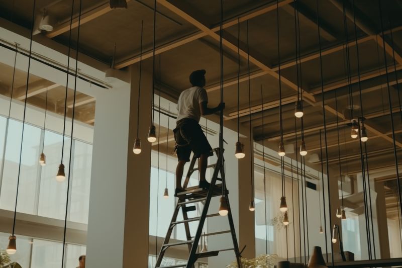 Interior Lighting Expert at Work